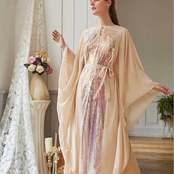 Akasi Dresses & Skirts - Sequin Maxi Dress NWT